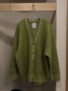 KASTANE グリーン カーディガン　ニット　冬服