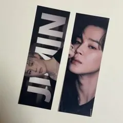 BTS JIMIN JIMIN フィルムブックマーク　2枚セット