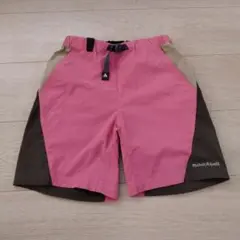 モンベル　キッズ130 ハーフパンツ　撥水
