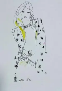 ファッションイラスト線画 2025 №1