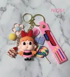 POWERPUFFGIRL＆クライベイビーキーホルダーNO261