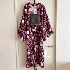 新品 浴衣 単品 ハローキティ ピンク 牡丹 蝶 - メルカリ