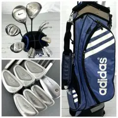 2026年最新】adidas セット内容：アイアン ゴルフクラブ メンズ クラブ
