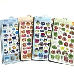 たまごっち 4種類 コンプリートセット 3DSTICKERS ステッカー シール