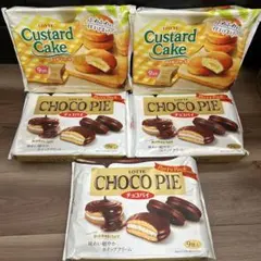 LOTTE CHOCOPIE チョコパイ パーティパック カスタードケーキ