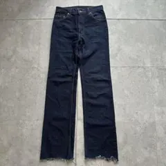Levi's 505 デニムパンツ W27L33 濃紺 フィリピン製 カットオフ