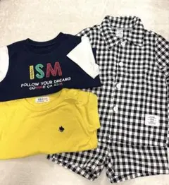 ベビー Tシャツ パンツ セットアップ 80cm 4点セット