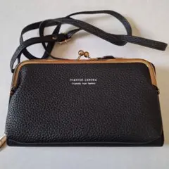 FORVERA LENGRO ブラックショルダーバッグ