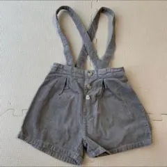 しまむら　コーデュロイ　ショートパンツ　キュロット　100