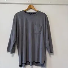 ITEMS URBAN RESEARCH スエード調 カットソー 38のサムネイル