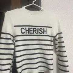 INGNI ストライプ薄手ニット　ボーダートップス　Mサイズ　未使用品