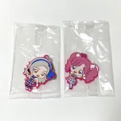 アイカツ！×プリパラ カプセルラバーマスコット 黒沢凛 天羽まどか
