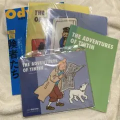 THE ADVENTURES OF TINTIN クリアファイル雑誌マウスパッド