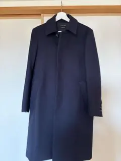 UNITED TOKYO ネイビー ステンカラーコート　サイズ1