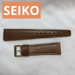 SEIKO ブラウンレザー時計ベルト