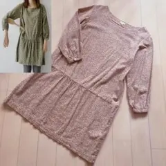 studioCLIP　スタジオクリップ　ウエストゆったりティアードワンピース　Ｍ