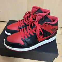 美品❗️Nike Air Jordan 1 Mid "Bred Toe" 28㎝のサムネイル
