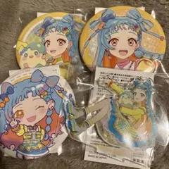 デミカツ パリン缶バッジアクスタ