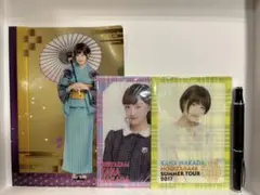 【中古＆未開封】乃木坂46 中田花奈 ミニミニクリアファイル 3種セット