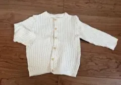 H&M オーガニックコットン カーディガン 6-9ヶ月