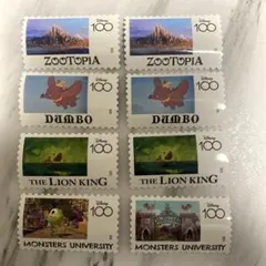ディズニーステッカー ズートピア／ダンボ／ライオンキング／モンスターズ・インク