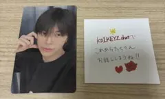 KO1KEYZ 照井康祐 ファンミFCトレカ プラチャステッカー