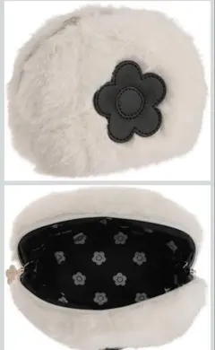 《新品タグ付き》マリークヮント MARY QUANT ファー　ポーチ