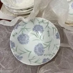 adam and eveたち吉 A&E 小鉢　花柄 小皿 5個セット　ボウル