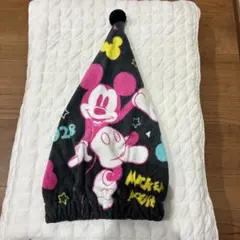 ミッキーマウス ヘアキャップ　タオルキャップ