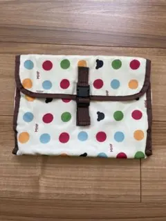 ミキハウス おむつポーチ おしりふきケース付きのサムネイル