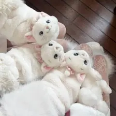 ディズニー マリー おしゃれキャット 手袋・グローブ ホワイト