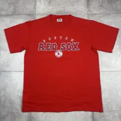 古着 LEE リー 00s ボストン レッドソックス MLB Tシャツ レッド
