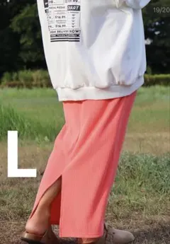 しまむら nozomi リブナロースカート　Lサイズ