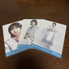 中西アルノ紅白2024衣装生写真コンプ 乃木坂46与田卒コン会場限定のサムネイル