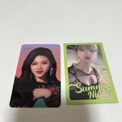 TWICE Summer Nights ジョンヨン トレカセット