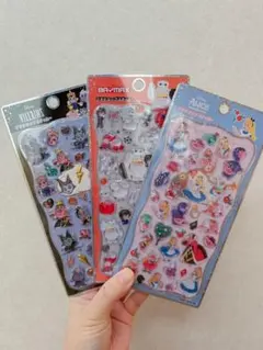 プチドロップステッカー　ディズニー　3枚セット