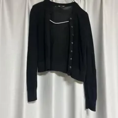 GU カーディガン　黒のサムネイル