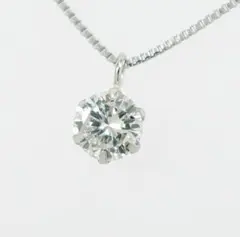 PT ダイヤモンド ネックレス 0.501カラット 鑑定書付 M I-1GOOD 