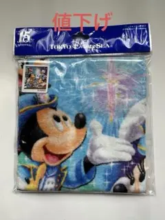 東京ディズニーシー　１５周年　タオル 約35cm x 約34cm