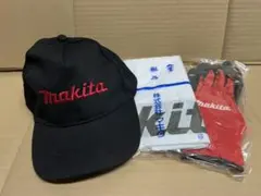 マキタ キャップ タオル グローブ セット makitaのサムネイル