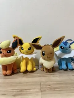 ポケモン ポケットモンスター　もふぐっとぬいぐるみ　イーブイフレンズ　4体セット