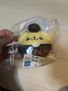 タイトーくじ 侍ジャパン サンリオ C賞 カラビナ付きマスコット プリン