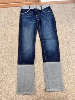 トミーヒルフィガー　デニム　パンツ 切り替え　120センチくらい