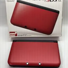 NINTENDO 3DS LL レッド×ブラック 本体のみ