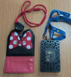 ミニーマウス ドナルドダック カードホルダー