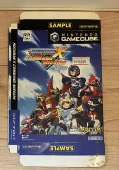 ニンテンドーゲームキューブ　ロックマンXコマンドミッション　サンプル品スリープ