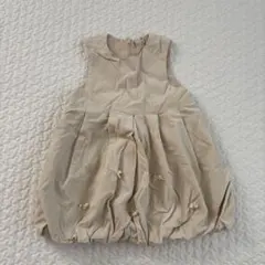 100cm プティマイン コーデュロイワンピース