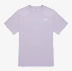 ノースフェイス　Tシャツ　L レディース　メンズ　ラベンダー　紫　韓国