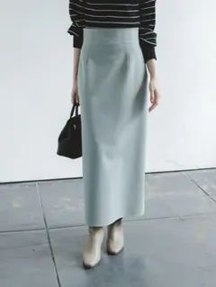 NOBLE★ジャージーライクカラータイトスカート