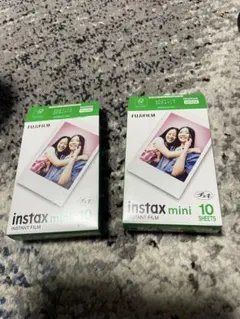 FUJIFILM instax mini インスタントフィルム 2パック